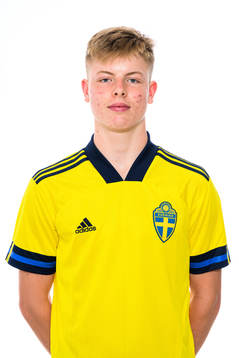 Nils Zätterström i P17-landslaget