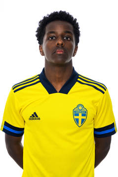 Jonathan Zeberga i P17-landslaget