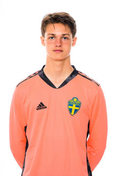 Max Croon i P17-landslaget