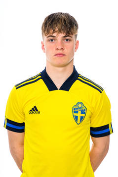 Edvin Werme i P17-landslaget