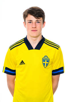 Adam Stroud i P17-landslaget
