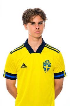 Liam Uddfalk i P17-landslaget