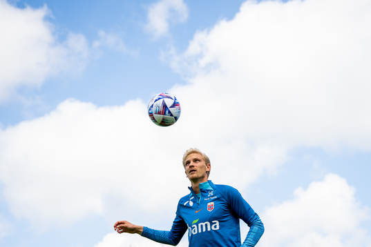 Morten Thorsby of the Norwegian national football team