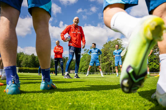 Ståle Solbakken, head coach of the Norwegian national