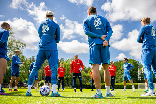 Ståle Solbakken, head coach of the Norwegian national