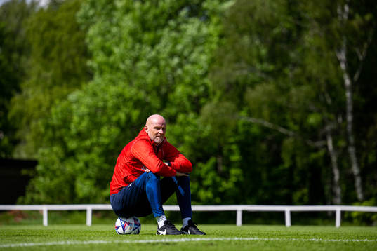 Ståle Solbakken, head coach of the Norwegian national