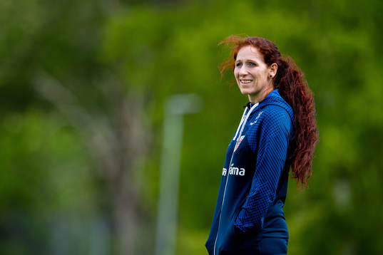 Lise Klaveness, president of the Norwegian Football