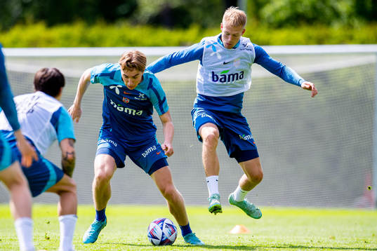 Kristian Thorstvedt and Andreas Hanche-Olsen of the