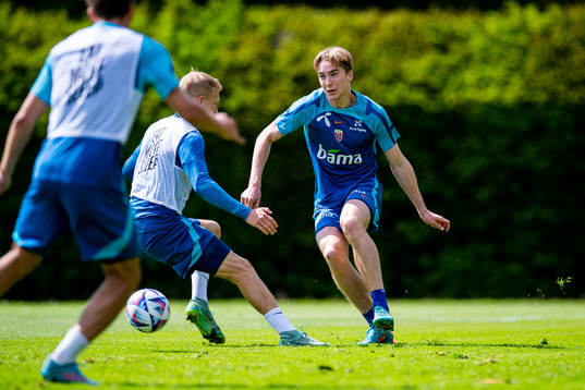 Kristian Thorstvedt of the Norwegian national football team