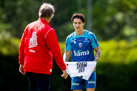 Mathias Normann of the Norwegian national football team