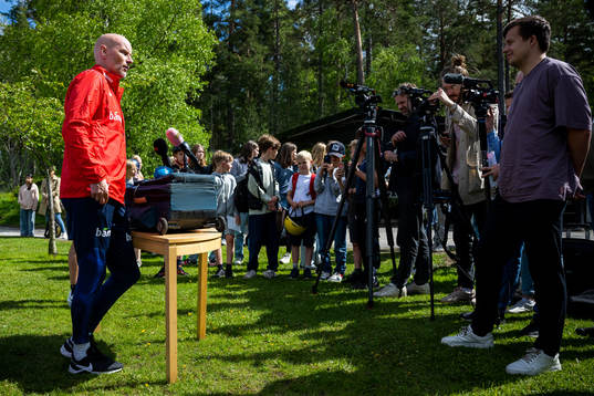 Ståle Solbakken, head coach of the Norwegian national