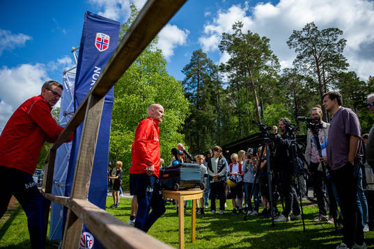 Ståle Solbakken, head coach of the Norwegian national