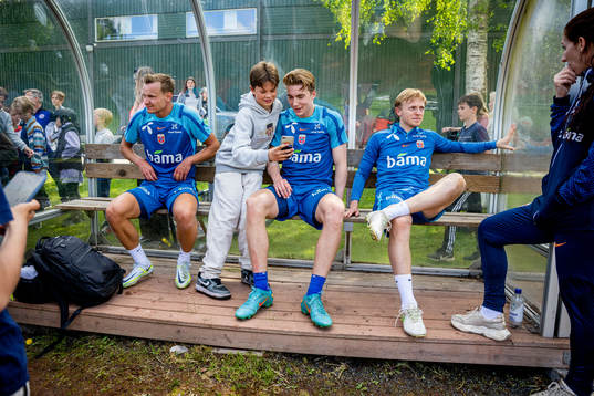 Marius Lode, Kristian Thorstvedt and Mats Møller Dæhli of