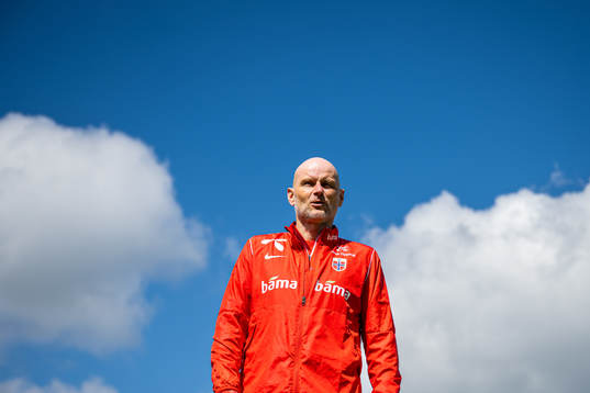 Ståle Solbakken, head coach of the Norwegian national