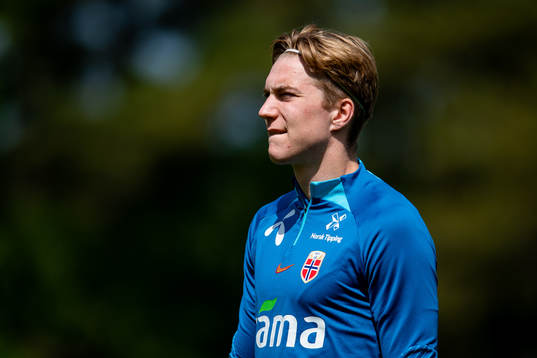 Kristian Thorstvedt of the Norwegian national football team
