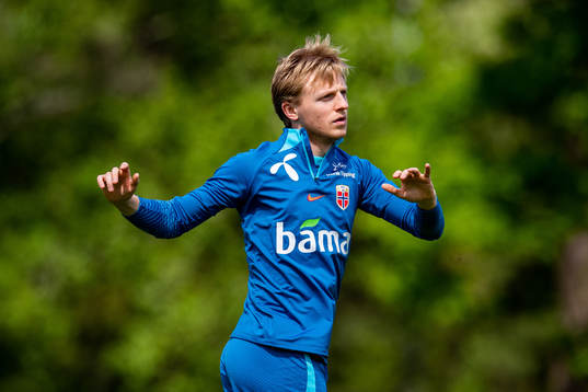 Mats Møller Dæhli of the Norwegian national football team