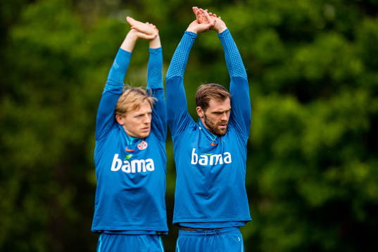 Mats Møller Dæhli and Brede Moe of the Norwegian national