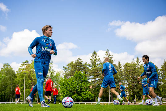 Jens Petter Hauge of the Norwegian national football team
