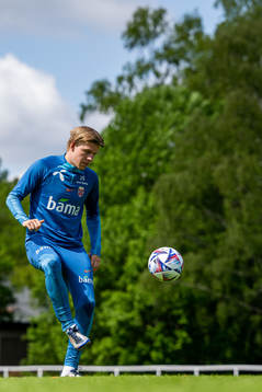 Jens Petter Hauge of the Norwegian national football team