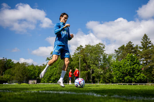 Mathias Normann of the Norwegian national football team
