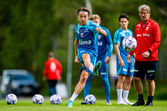 Patrick Berg of the Norwegian national football team