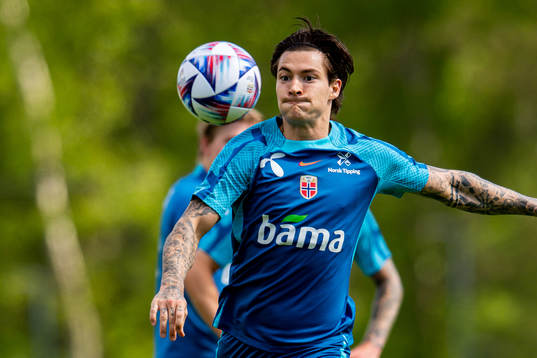 Mathias Normann of the Norwegian national football team
