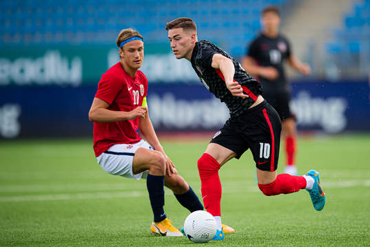 Luka Sučić of Croatia