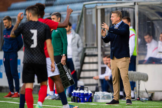 Leif Gunnar Smerud, head coach of Norway