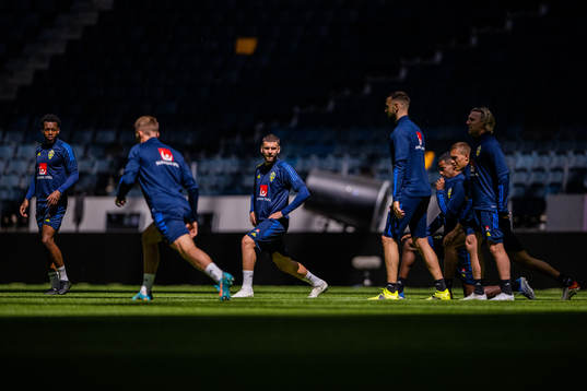 Edvin Kurtulus of the Swedish national football team
