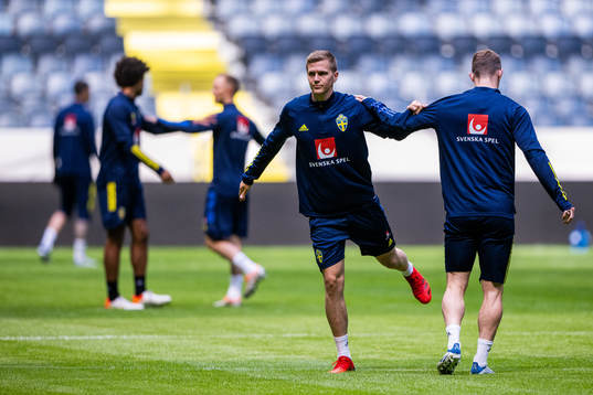 Joakim Nilsson of the Swedish national football team