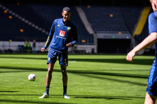 Alexander Isak of the Swedish national football team