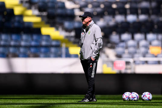 head coach Janne Andersson of the Swedish national football