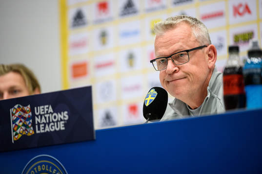 head coach Janne Andersson of the Swedish national football