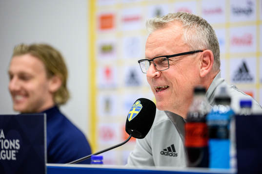 head coach Janne Andersson of the Swedish national football