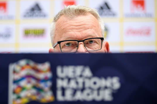 head coach Janne Andersson of the Swedish national football
