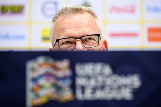 head coach Janne Andersson of the Swedish national football