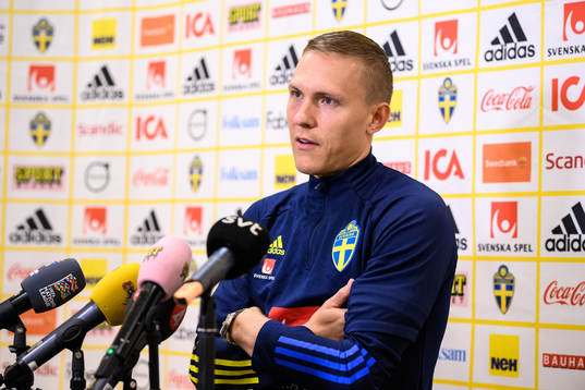 Ludwig Augustinsson of the Swedish national football team