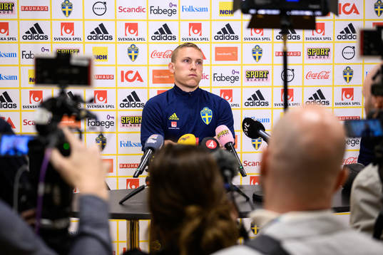 Ludwig Augustinsson of the Swedish national football team