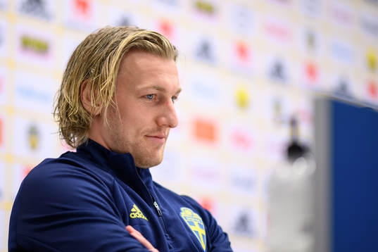 Emil Forsberg of the Swedish national football team