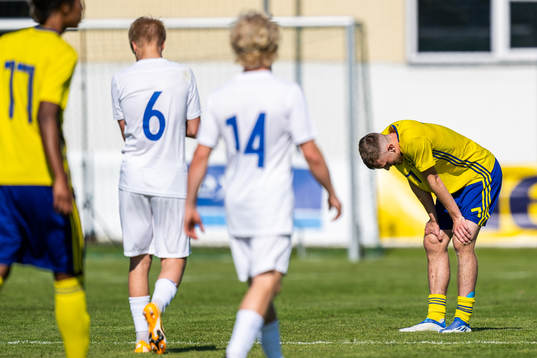 Sveriges Kalle Selin Stregart deppar