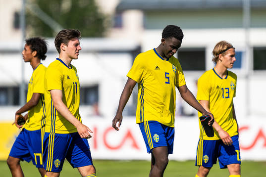 Sveriges Alexander Larsson, Peter Amoran och Markus