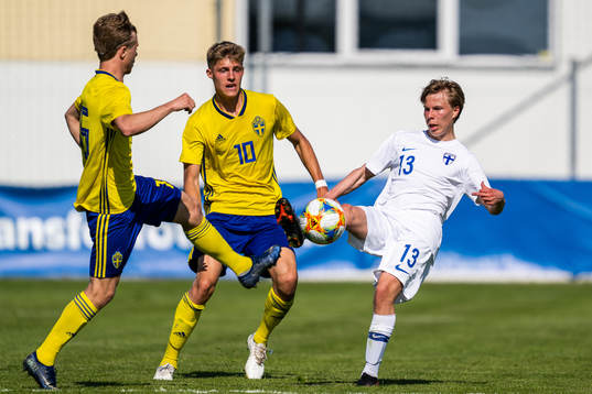 Sveriges Wilmer Odefalk och Lukas Björklund