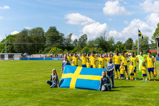 Sveriges Lukas Björklund, Alexander Larsson, Colin