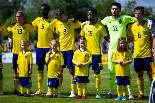 Sveriges Markus Karlsson, Peter Amoran, Jonas Rohui, Richie