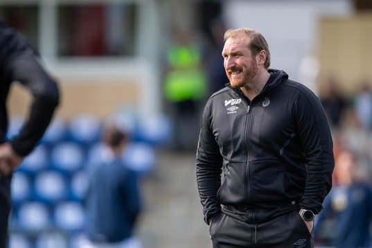Gefles tränare Mikael Bengtsson