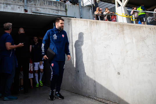 Sandvikens assisterande tränare Eldar Abdulic