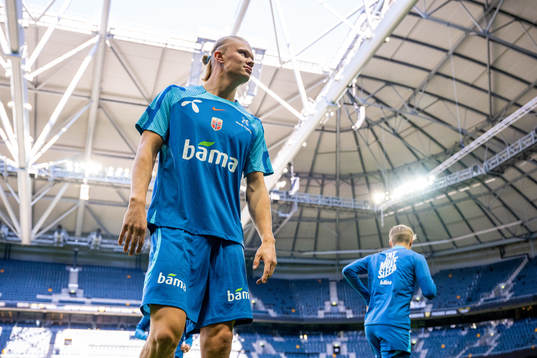 Erling Braut Haaland of the Norwegian national football team