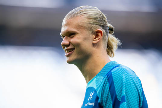 Erling Braut Haaland of the Norwegian national football team