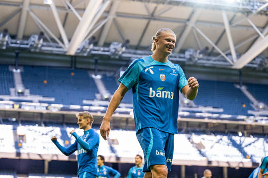 Erling Braut Haaland of the Norwegian national football team