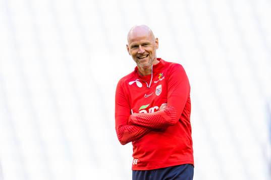 Ståle Solbakken, head coach of the Norwegian national